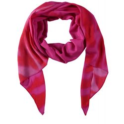 Taifun Soft scarf with a mixed pattern - pink (03352)