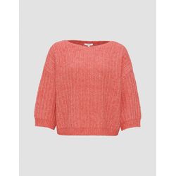 Opus Knitted sweater - Polomna - pink/orange (40021)