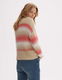Opus Knitted jumper with mohair - Pradient - pink/brown (40021)