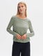 Opus Long-sleeved T-shirt - Sutha wave - green (30023)