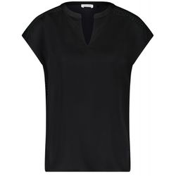 Gerry Weber Collection T-shirt à manches courtes avec détails au crochet - noir (11000)