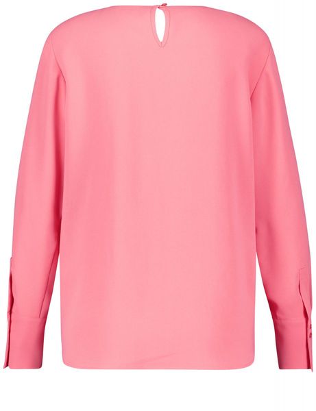Gerry Weber Collection Flowing blouse shirt with cuffs - pink (30368)