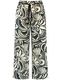 Gerry Weber Collection Trousers with drawstring - white/black/beige (09018)
