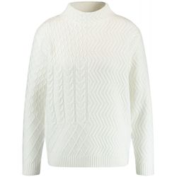 Gerry Weber Edition Pullover mit Turtleneck - weiß (99700)