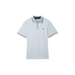 Tom Tailor Polo with detailed collar - blue (35199)