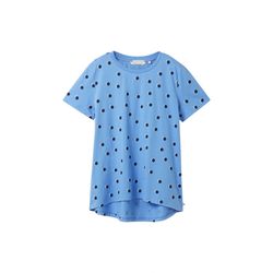 Tom Tailor Denim T-Shirt mit Bio-Baumwolle - blau (34597)