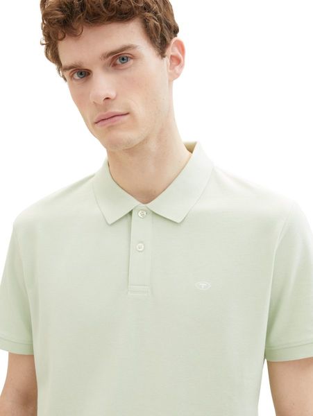 Tom Tailor Basic polo with logo - green (35169)