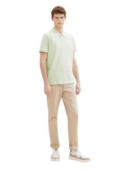 Tom Tailor Basic polo with logo - green (35169)