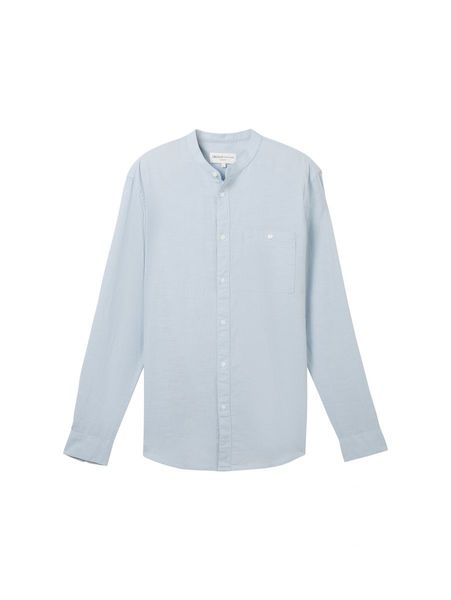 Tom Tailor Denim Shirt with a chest pocket - blue (13302)