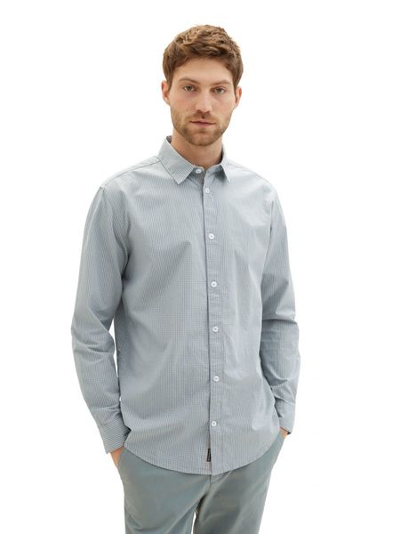 Tom Tailor Checked shirt - green (34644)