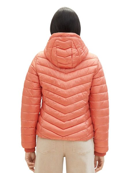 Tom Tailor Lightweight jacket with a hood - orange (28309)