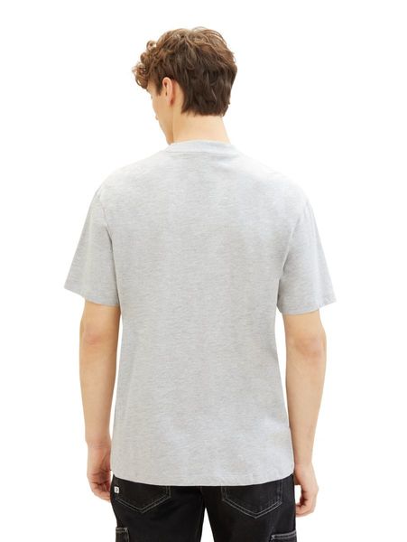 Tom Tailor Denim T-shirt with print - gray (15398)