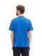 Tom Tailor Bedrucktes T-Shirt - blau (12393)