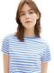 Tom Tailor Denim Striped T-shirt - blue (34675)