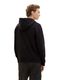 Tom Tailor Denim Sweat jacket with hood - black (29999)