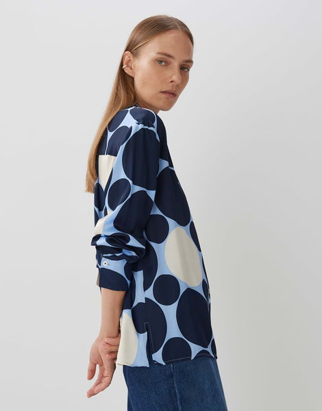 someday Printed blouse - Zayoki - blue (60018)