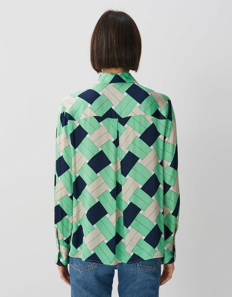 someday Printed blouse - Zologna - green/blue (30025)