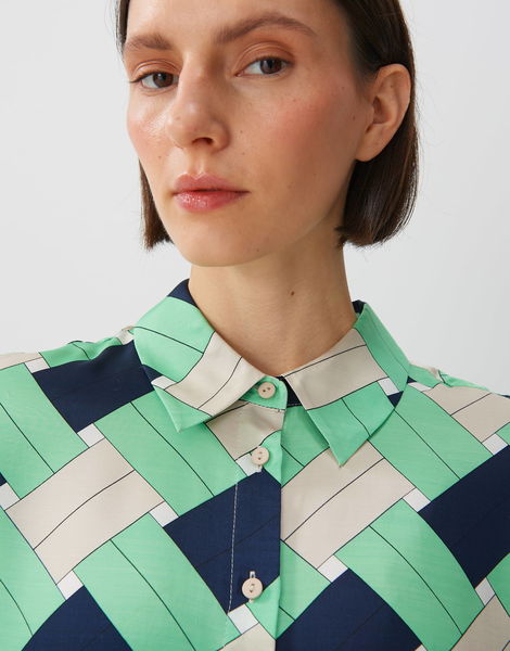 someday Printed blouse - Zologna - green/blue (30025)