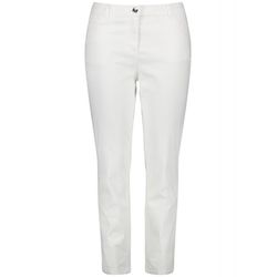 Samoon Elastische 7/8 Jeans Betty - beige/weiß (09600)