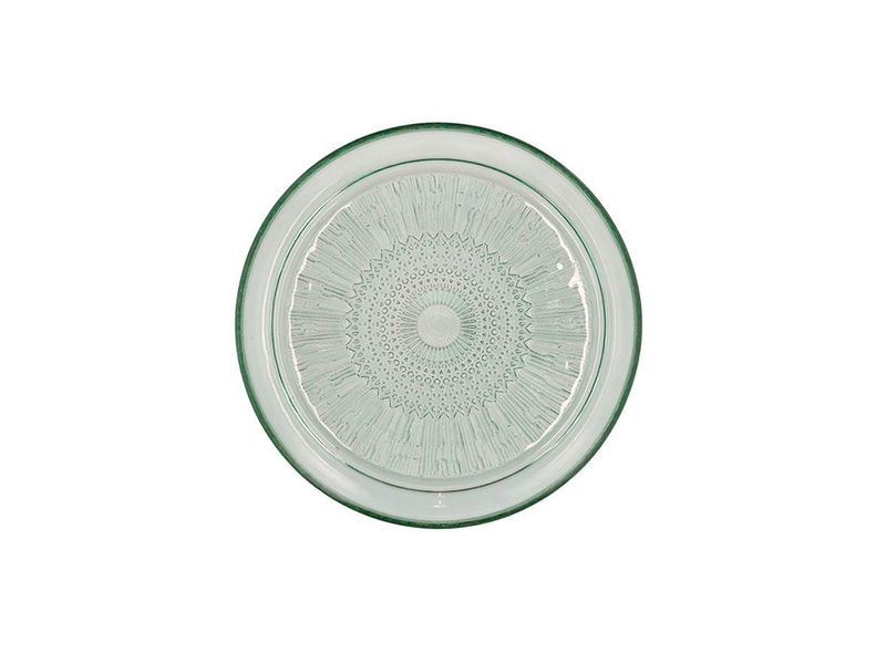 Bitz Glass plate - Kusintha - green (00)