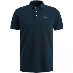 PME Legend Polo shirt with short sleeves - blue (Blue)