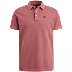 PME Legend Polo shirt with short sleeves - red (Red)