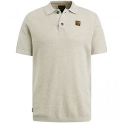 PME Legend Poloshirt with structure - gray (Grey)