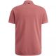 PME Legend Polo shirt with short sleeves - red (Red)