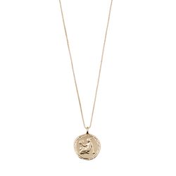 Pilgrim Necklace star sign - Virgo - gold (GOLD)