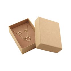 Pilgrim Necklace & earrings - Viviane - gold (GOLD)