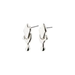 Pilgrim Recycled earrings - Alyssa - silver (SILVER)
