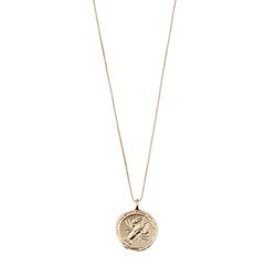 Pilgrim Zodiac sign necklace - Cancer - gold (GOLD)