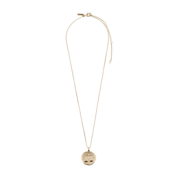 Pilgrim Sternzeichen Halskette - Waage - gold (GOLD)
