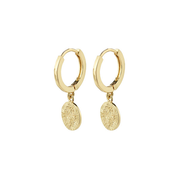 Pilgrim Boucles d'oreilles en pièces de monnaie - Nomad - gold (GOLD)