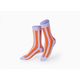 Eat My Socks Socks - Alaskan Salmon  - orange/purple (00)