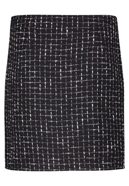 Cartoon Tweed skirt - black (9810)