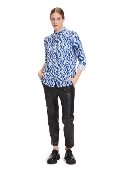 Cartoon Shirt blouse - blue (8880)