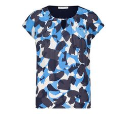 Betty & Co T-shirt façon blouse - bleu (8883)