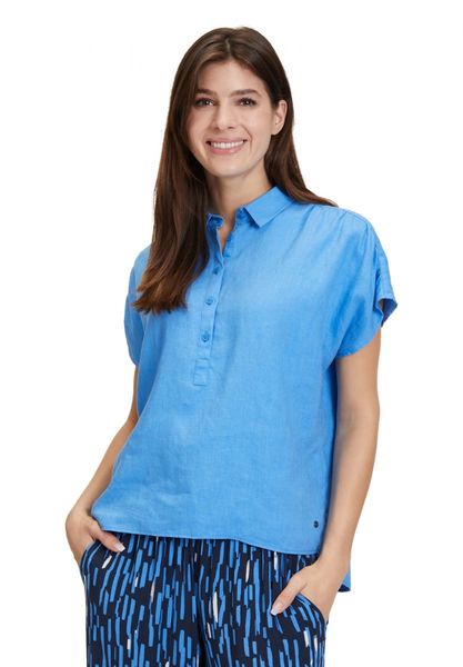 Betty & Co Shirt blouse - blue (8106)