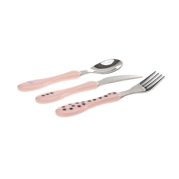 Lässig Children's cutlery - Little Chums - pink (00)