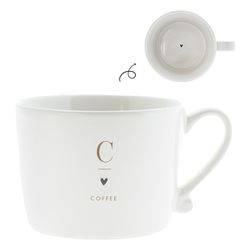 Bastion Collections Tasse - Coffee - blanc (White )