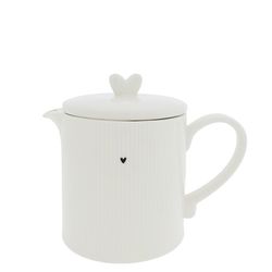 Bastion Collections Teapot  - white (White )