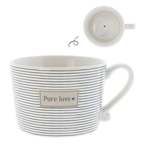 Bastion Collections Cup - Pure Love - white/black (White )
