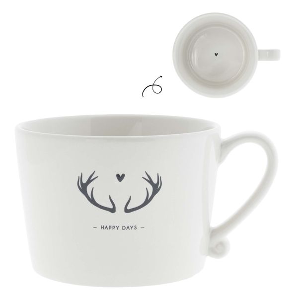 Bastion Collections Cup - Happy Days - white (White )