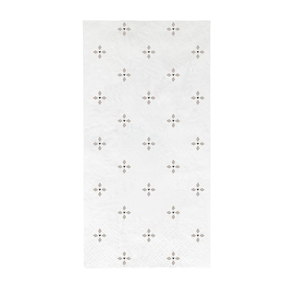 Bastion Collections Napkin - You and me - white (White )