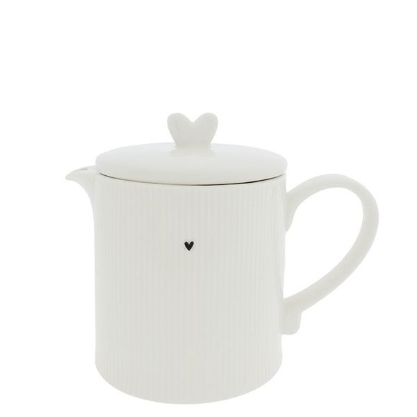 Bastion Collections Pot à thé  - blanc (White )