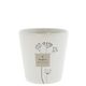 Bastion Collections Cup "Inspire Dream" - beige (White )