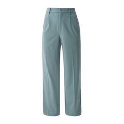 s.Oliver Red Label Regular fit: trousers with a wide leg  - blue (6352)