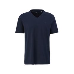 s.Oliver Red Label V-neck t-shirt - blue (5955)