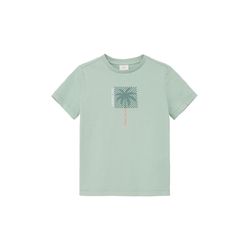 s.Oliver Red Label T-shirt with front print  - green (6091)